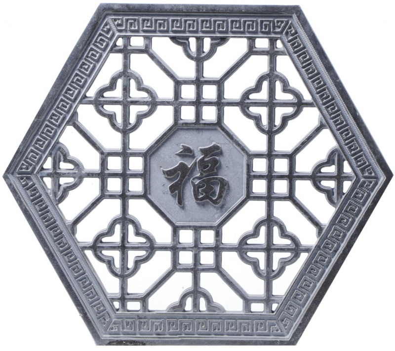 福字透窗（六边形）