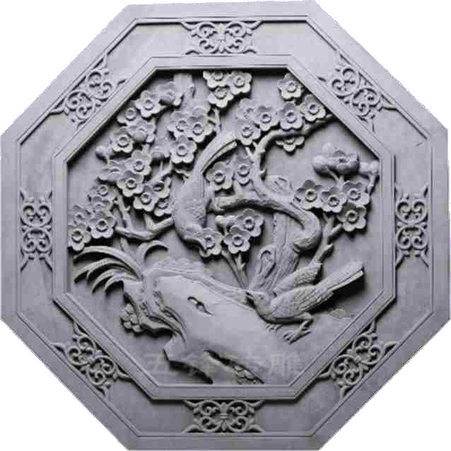 4喜鹊登梅（八边形）